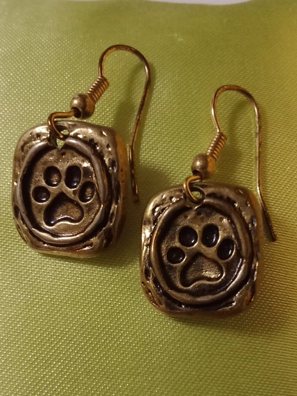 Paw Print Earrings